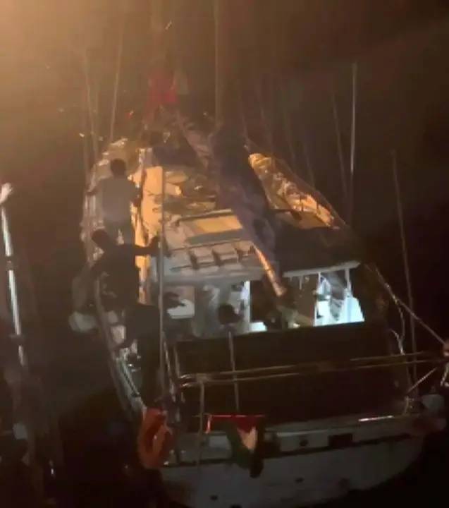 Gazze Yolcusu Tekne Akdeniz'de Arızalandı! 6